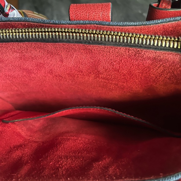 ❌Sold ❌Miu Miu denim and red leather bag | From Prada Japan - Picture 4 of 17